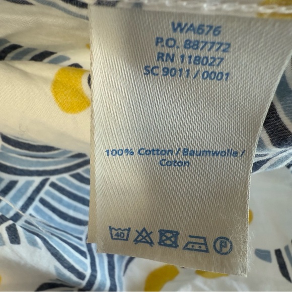 Boden Classic Shirt US 10 Long Sleeve Button Front Blouse Women 1620 - Picture 3 of 3